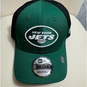 Jets black and green new adjustable hat
